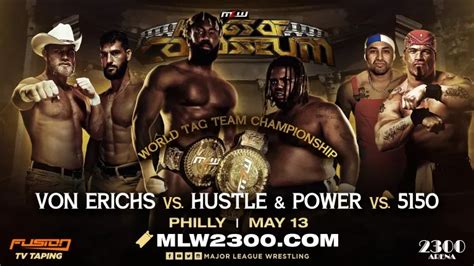 Triple Threat Mlw Tag Team Title Match Announced For Kings Of Colosseum