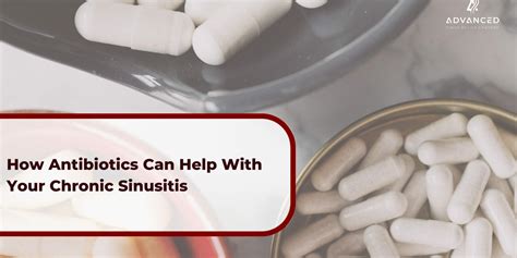 How Antibiotics Can Help With Your Chronic Sinusitis Asrc