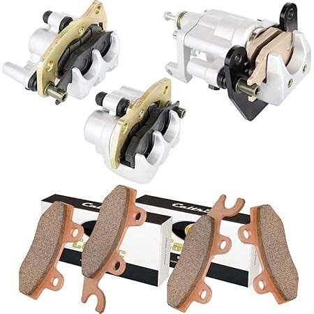 Amazon Caltric Front And Rear Brake Caliper With Pads Compatible