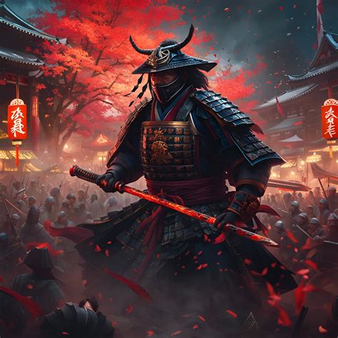 Samurai Warrior In Action Ai Generated Artwork Nightcafe Creator