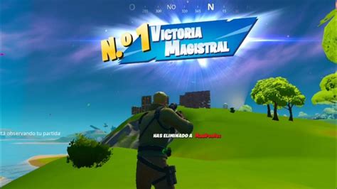 Gano Mi Primera Partida De Fortnite Movil Youtube