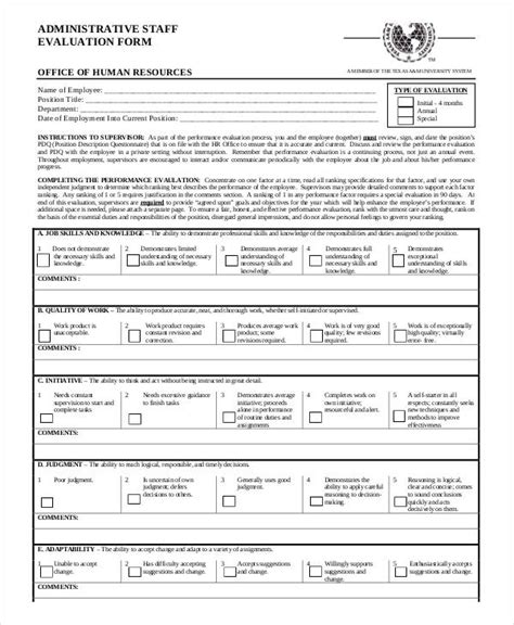 Free 36 Employee Evaluation Forms In Pdf Hot Sex Picture