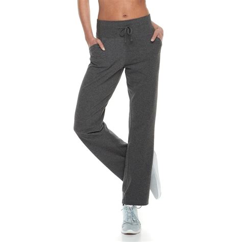 Petite Tek Gear® Essential Straight Leg Pants Pocket Sweatpants