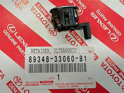 8934833060B1 NEW Genuine FOR TOYOTA LEXUS RETAINER ULTRASONIC SENSOR EBay