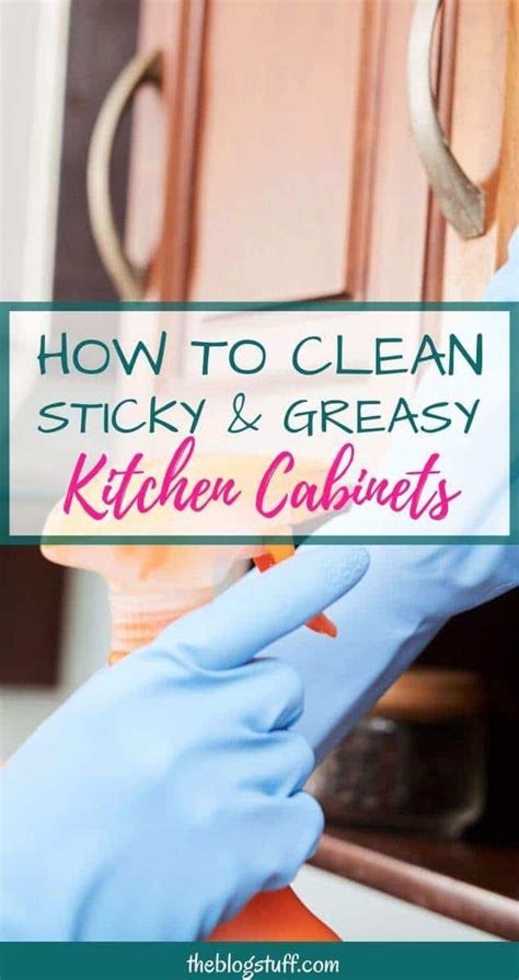 How To Clean Greasy Kitchen Cabinets And Remove All Dirt And Grime