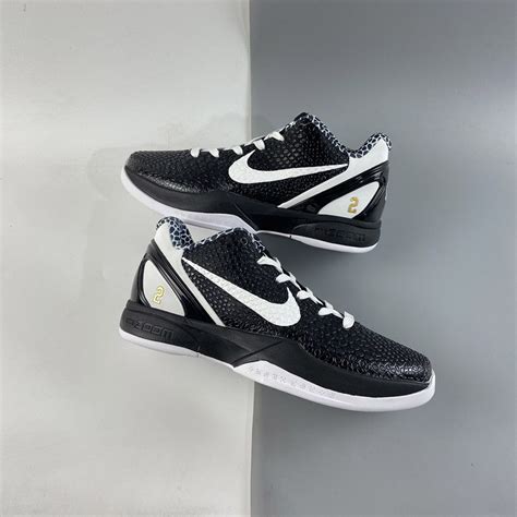 Nike Kobe 6 Protro ‘Mamba Forever’ Black/White-Metallic Gold For Sale – The Sole Line