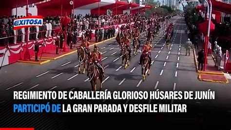 Regimiento de Caballería Glorioso Húsares de Junín participó de la