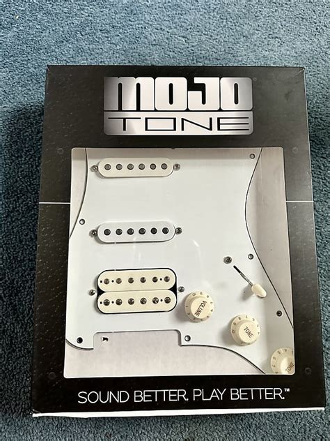 Mojotone Quiet Coil Hss Strat Prewired Pickguard Reverb