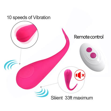 Wearable Whale Shape Little Vibrator Bluetooth App Remote 10 Frequency Vibration Egg G Spot