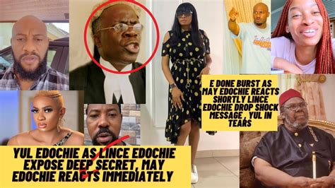 E Done Burst As May Edochie Reacts Shortly Lince Edochie Sends Shock