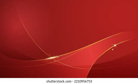 Abstract Luxury Red Gold Background Vector Stock Vector (Royalty Free ...