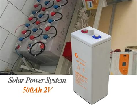 Opzv V Ah Ah Tubular Gel Battery For Solar System And