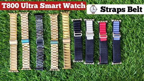 T800 Ultra Smart Watch Straps | ultra watch Strap Belt # ...