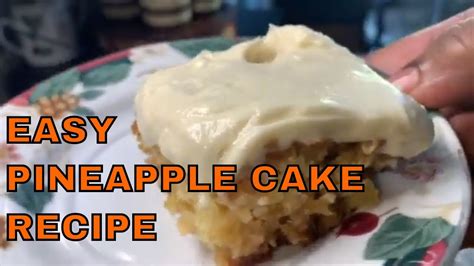 Speedy Pineapple Cake Recipe Paula Deen Youtube