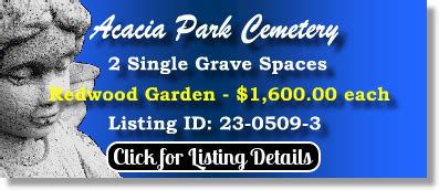 Norridge IL Buy Sell Plots Lots Graves Burial Spaces Crypts Niches