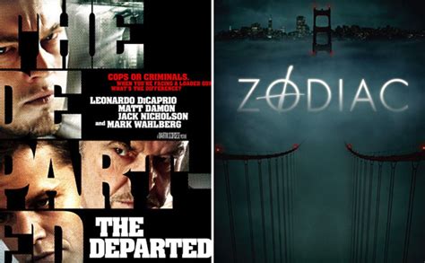 From The Departed To Zodiac Take A Look At The Best Suspense