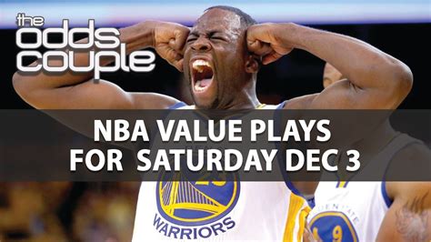 Nba Pick The Odds Couple Top Selections For Saturday December 3rd Youtube