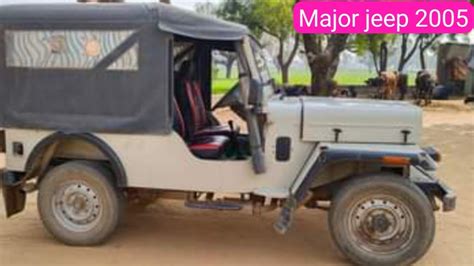 Second Hand Mahindra Major Jeep Model 2005 Major Jeep Old Major Jeep