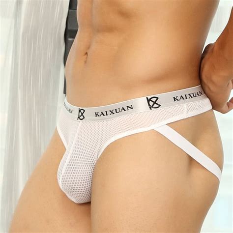Sexy Men S Underwear Thong Jockstrap G String Panties Pouch Lingerie Slip EBay