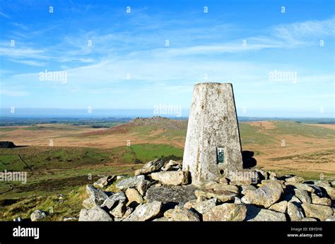 The Summit Of Brown Willy Tor On Bodmin Moor The Highest Point In