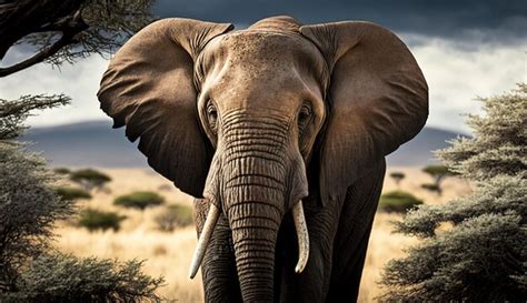 Premium AI Image | Serengeti National Park home to African elephants