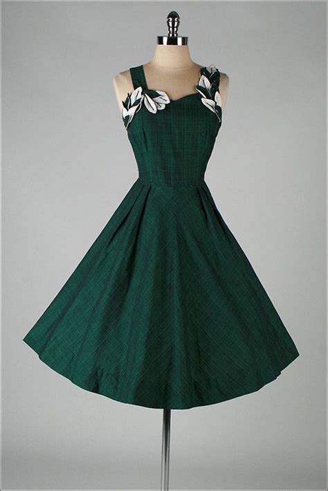 Dress S Mill Street Vintage Vintage Green Dress Vintage S