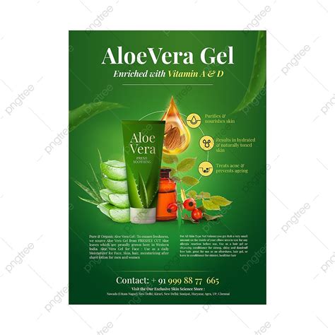 Aloe Vera Gel Psd Template Template Download On Pngtree