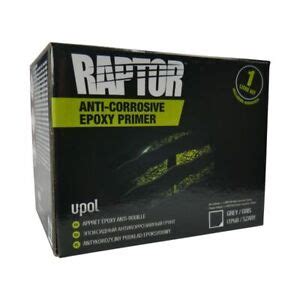 Upol Raptor Anti Corrosive Epoxy Primer Grey 1LT Kit 4 1 Automotive