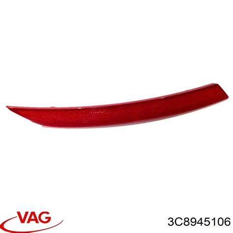 3C8945106 VAG Reflector Parachoques Trasero Derecho Comprar Barato