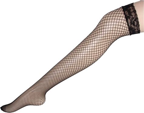 Sexy Fishnet Lace Spandex Top Mesh Thigh High Stockings Knee Socks Long