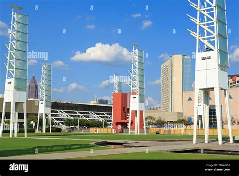 georgia world congress centeratlantageorgiausa stock photo alamy