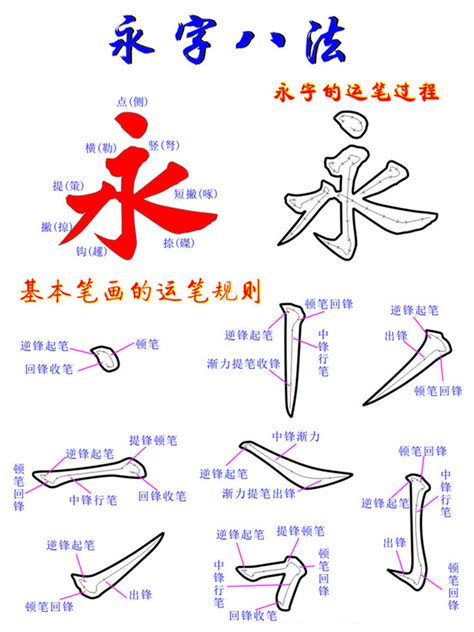 和孩子一起学书法：永字八法 标点符