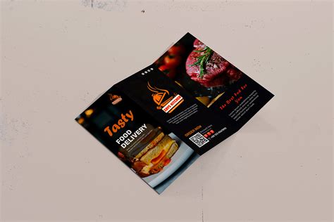 Food Tri Fold Brochure Behance