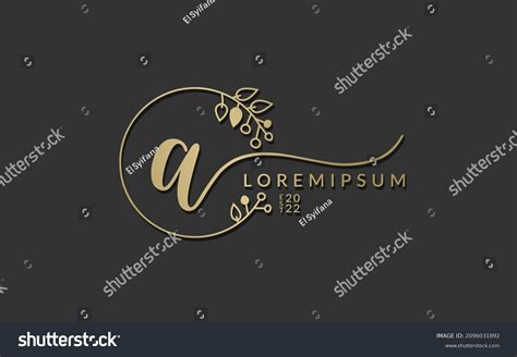 Handwritten Signature Monogram Letter Calligraphic Vector Stock Vector ...