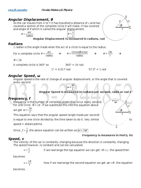 Angular Displacement | Acceleration | Speed