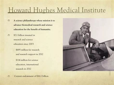 Ppt Howard Hughes Medical Institute Powerpoint Presentation Free