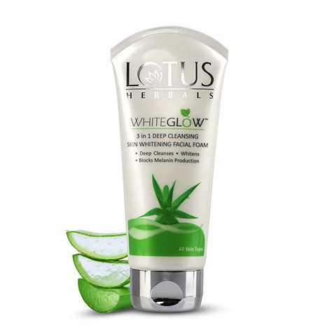 Buy Lotus Herbals WhiteGlow 3 In 1 Deep Cleansing Skin Whitening Facial