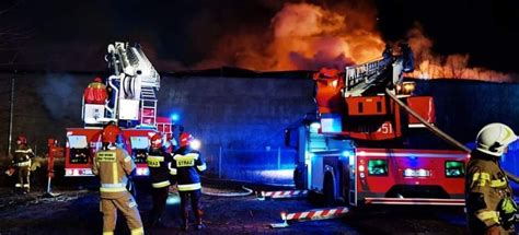 Pożar w Szamocinie Z ogniem walczyli strażacy z Wągrowca Gołańczy