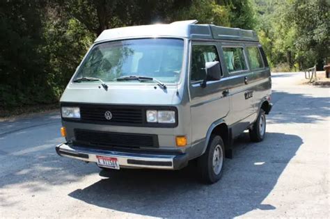 1987 Volkswagen Vanagon Syncro With Subaru EJ 2 2 N0 RESERVE For Sale