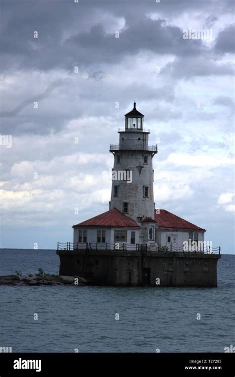 Lake Michigan Lighthouse Stock Photo - Alamy