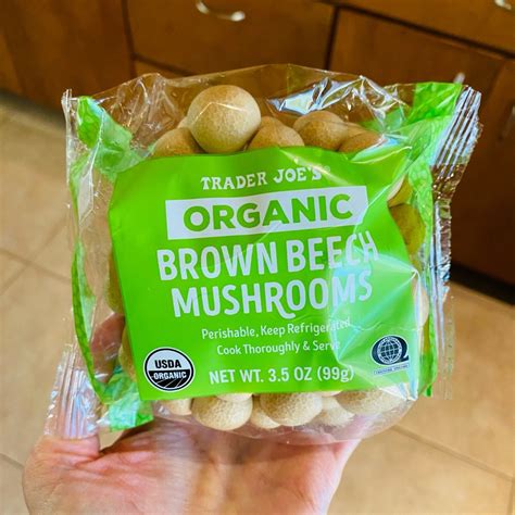 Trader Joes Organic Brown Beech Mushrooms Reviews Abillion