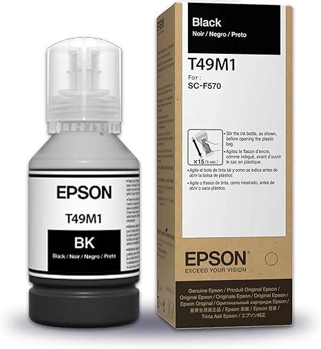 Epson Genuine T49m Dye Sublimation Surecolor Ink Refills