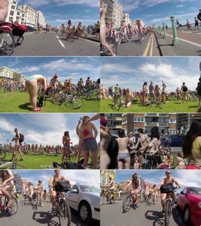 Brighton Naked Bike Ride 2014 VoyeurPapa