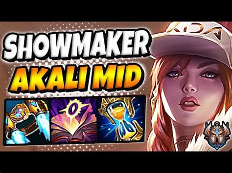 Akali Vs Renekton Mid Dk Showmaker Patch Korea Challenger