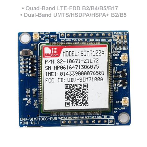 Geekstory 4G GPS GSM GPRS Module SIM7100A Development Board At Rs 1700