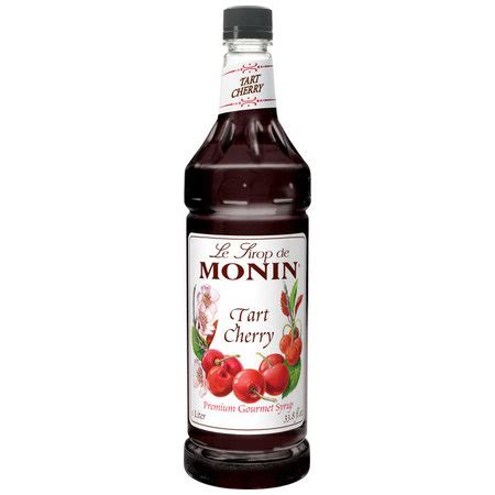 Monin M Fr F Tart Cherry Flavoring Syrup Liter