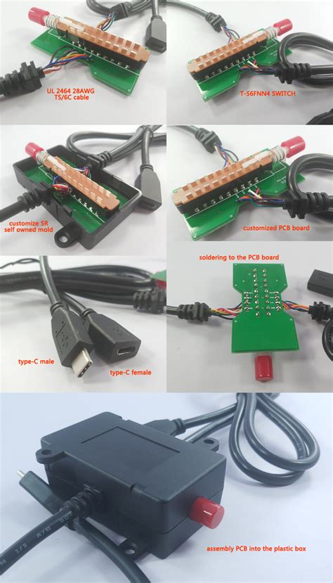 USB C Cable Assembly PCB Wire Harness Hooha Harness Since 2001