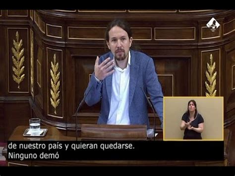 Iglesias Tiende La Mano Al Psoe Youtube