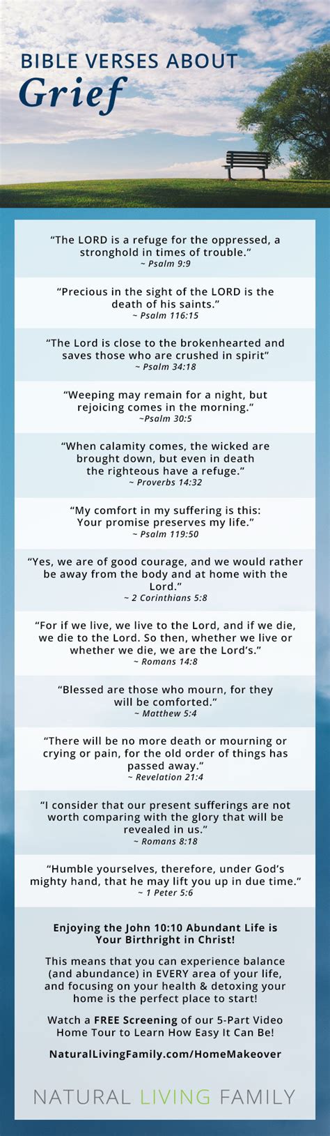 Bible Verses About Grief & Experiencing a Loss or Death