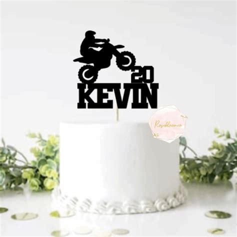 Dirt Bike Cake Topper Etsy